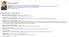 Desktop Screenshot of luchowski.com